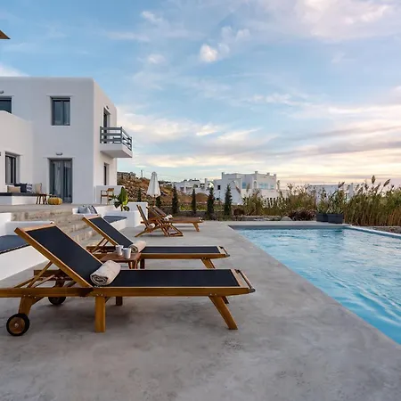 Villa Serenity Sunset Villa, Glinado Naxos, By Naxosvibe *