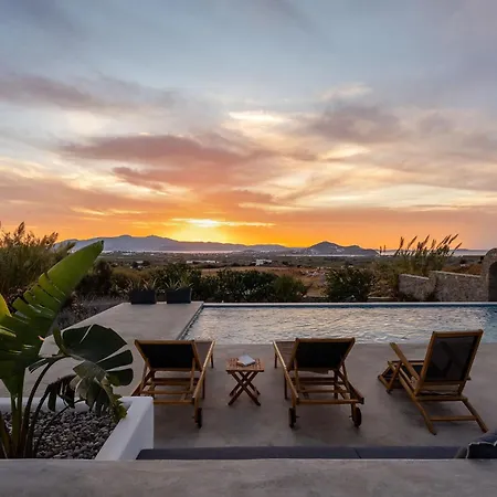 Serenity Sunset Villa, Glinado Naxos, By Naxosvibe Villa